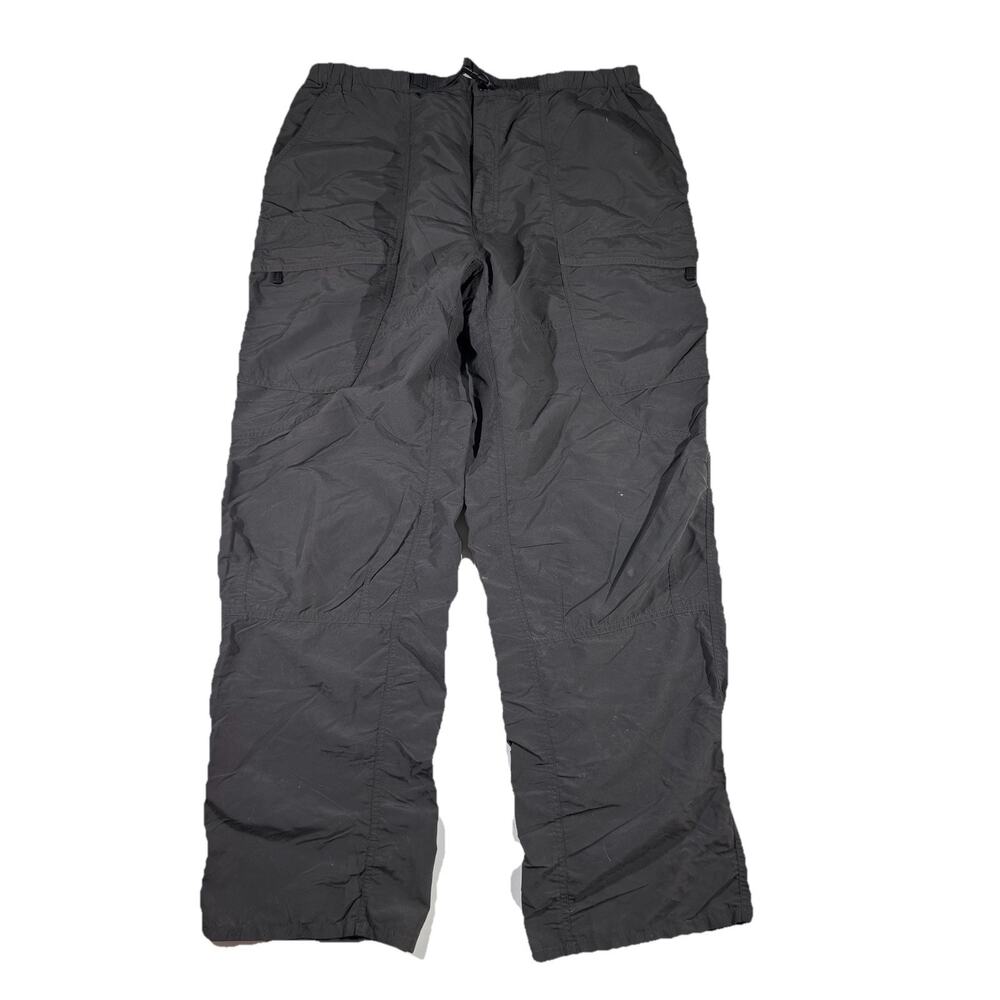 Rohan Hiking Belted Pants Trousers Mens Xl Grey Utility Nylon Loose Fit Gorpcore